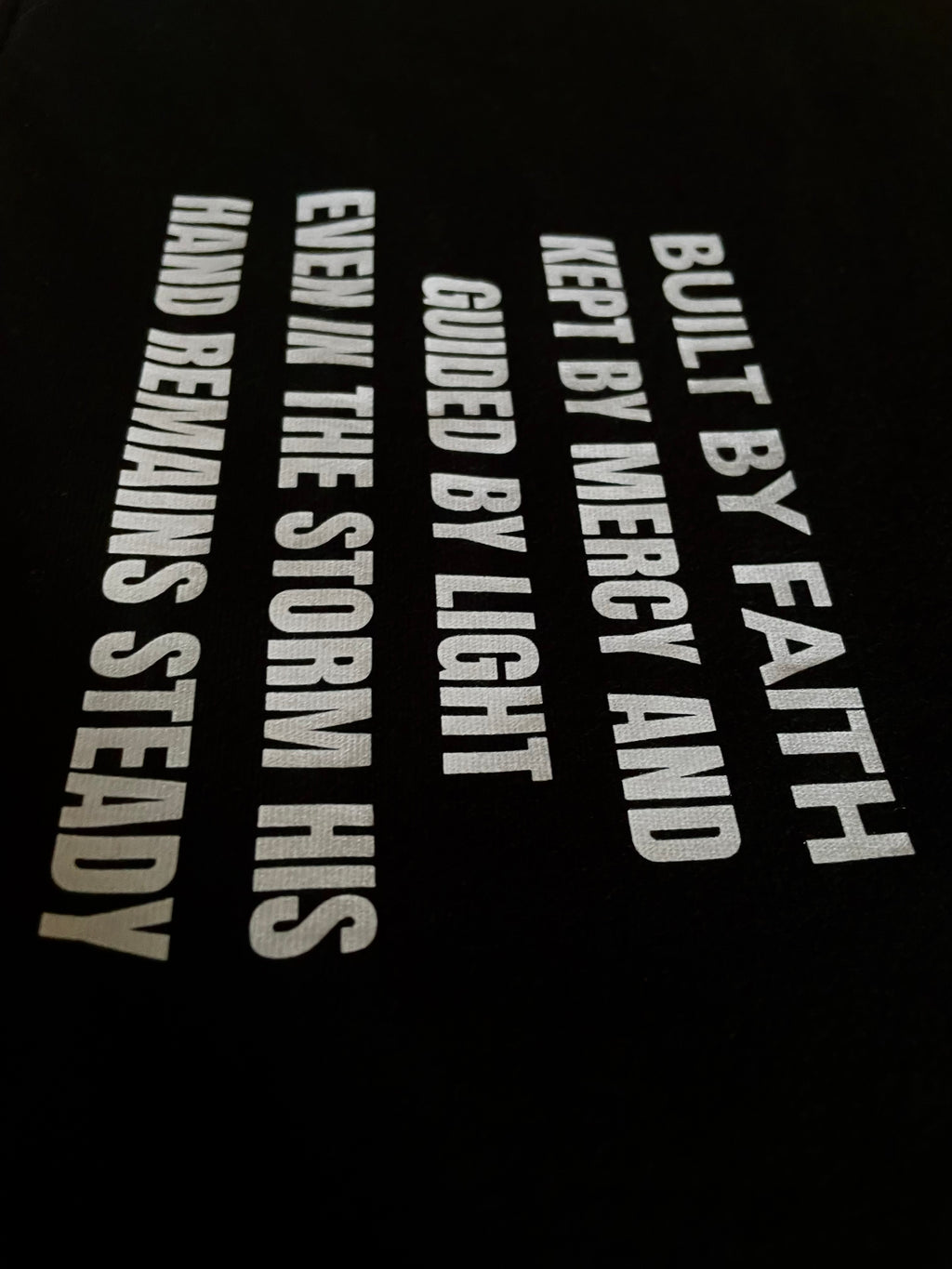 "All I Need" Black Tee (Pre-Order)