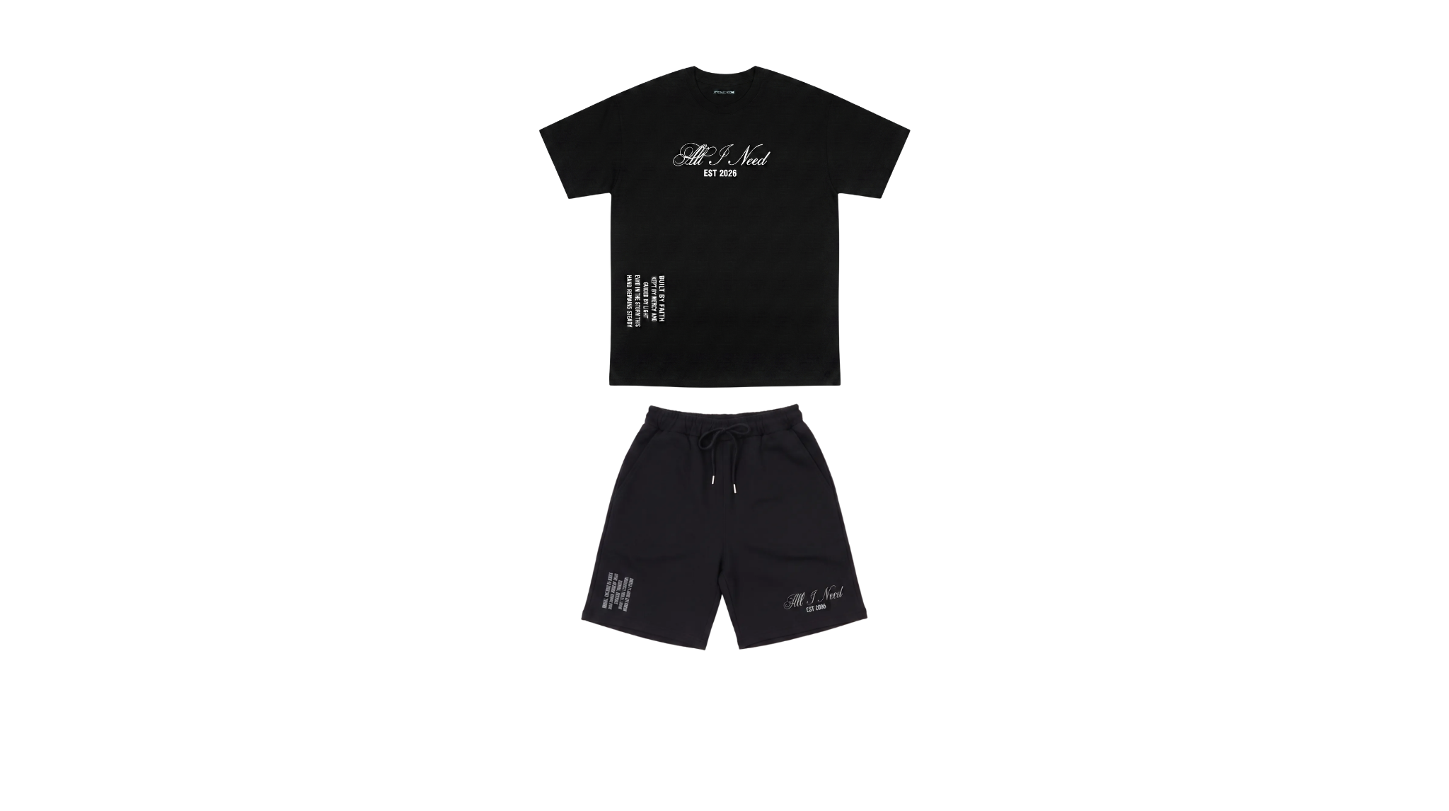 "All I Need" Black Set (Pre-Order)
