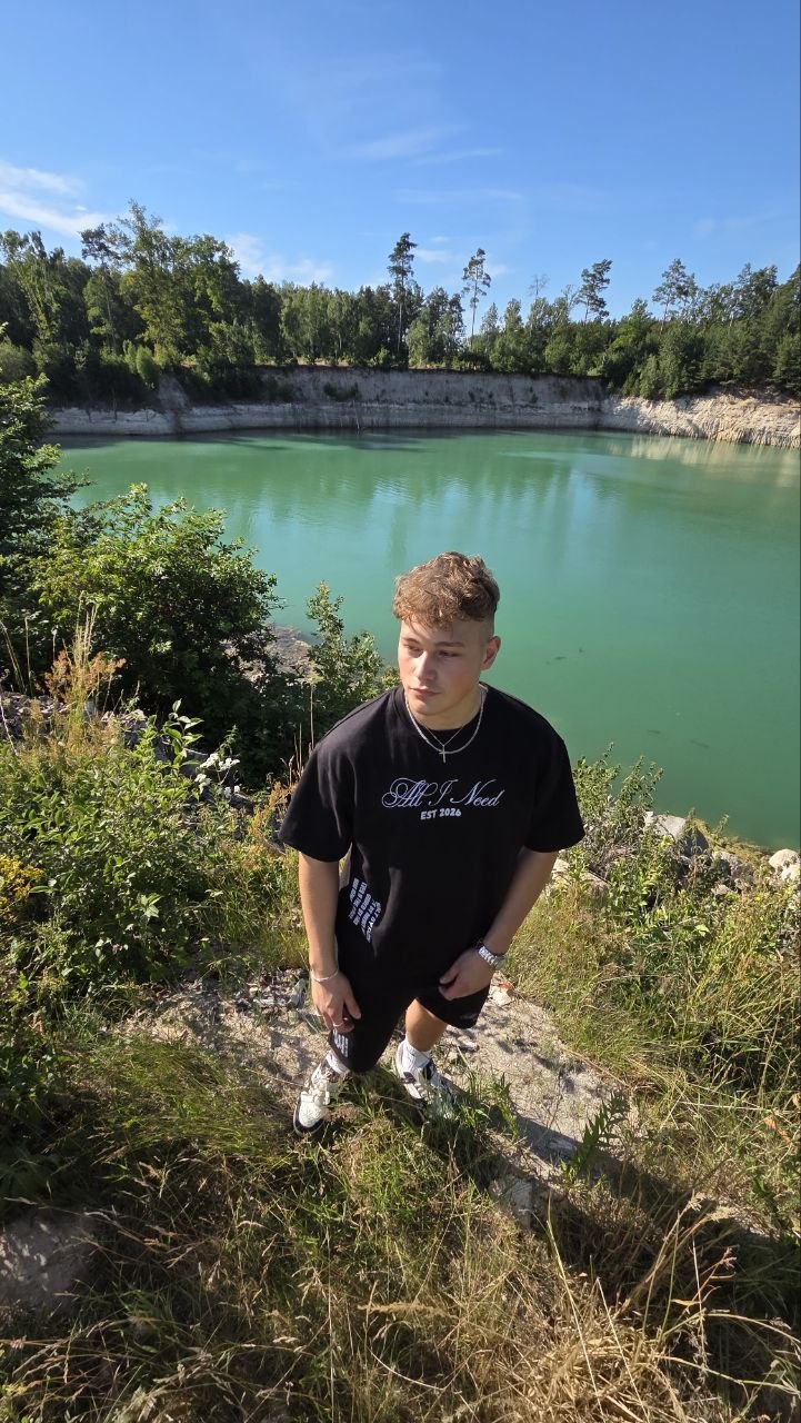 "All I Need" Black Tee (Pre-Order)